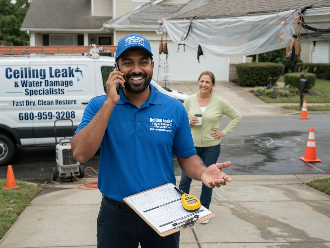 Ceiling Leak Cleanup Lockwood, NY FAQs